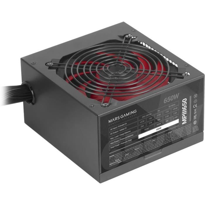 Fonte de Alimentação PC Atx 650w Rainbow Rgb Bivolt PFC Ativo 80 Plus