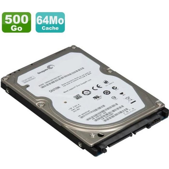 Disque Dur SSHD 500Go SATA 2.5\