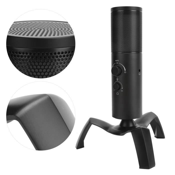 Kit Micro ASMR TONOR – Double Micro à Condensateur, Interface Audio Pour Enregistrement 3D
