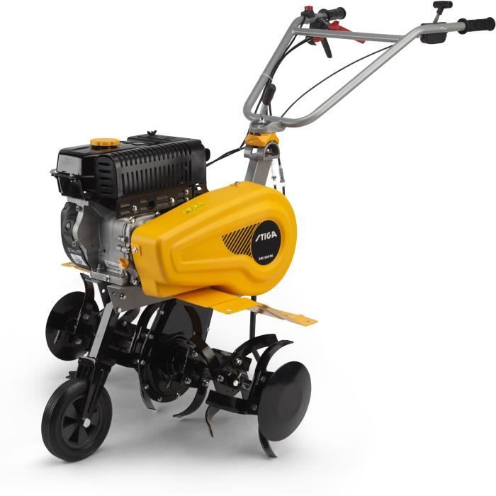 Motoculteur thermique STIGA 182 cc SRC 585 RG Largeur 82 cm 6 fraises 3 vitesses