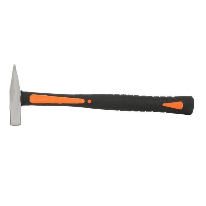 Marteau De Géologue Double Tête - 940g - Poignée Caoutchouc - Pour Construction Et Fossiles