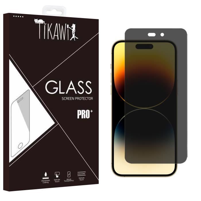 3x Protection écran 9H + 1x Coque iPhone Pro 15 transparente