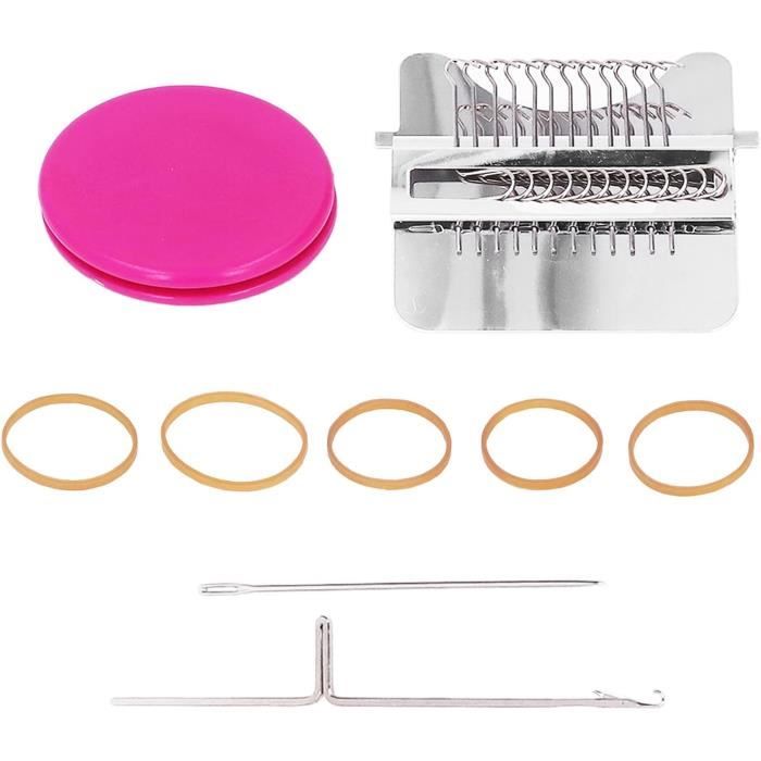 Lot De 5 Tendeurs De Fil Pour Machine à Tricoter - Plastique Robuste - Réglage Tension Facile