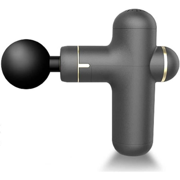 Pistolet Massage Musculaire Sans Fil - Rechargeable, 5 Têtes, Relaxation Instantanée