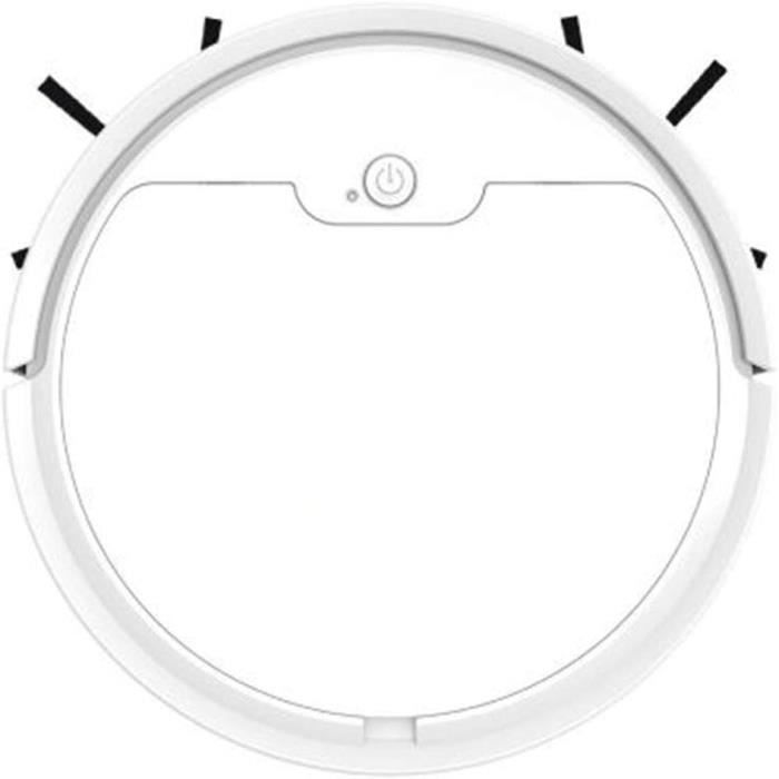 Robot Aspirateur Laveur Ultra-fin - Autonomie 100 Min, Pour Sols Durs Et Poils D'animaux, Nettoyage Sans Zone Aveugle