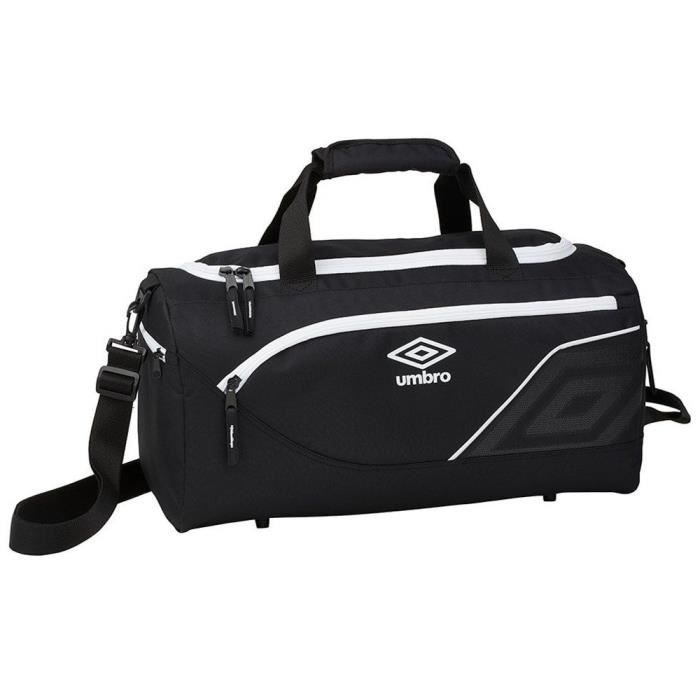 Sac de sport Umbro 50 CM Haut de Gamme Noir et blanc