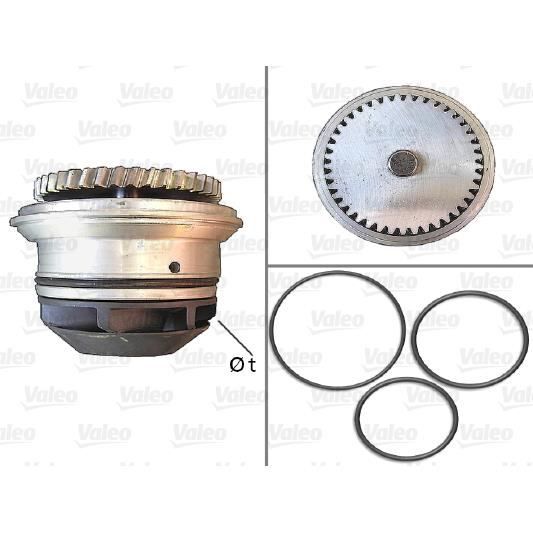 Pompe à Eau VALEO 506887 - Compatible Multiple Véhicules