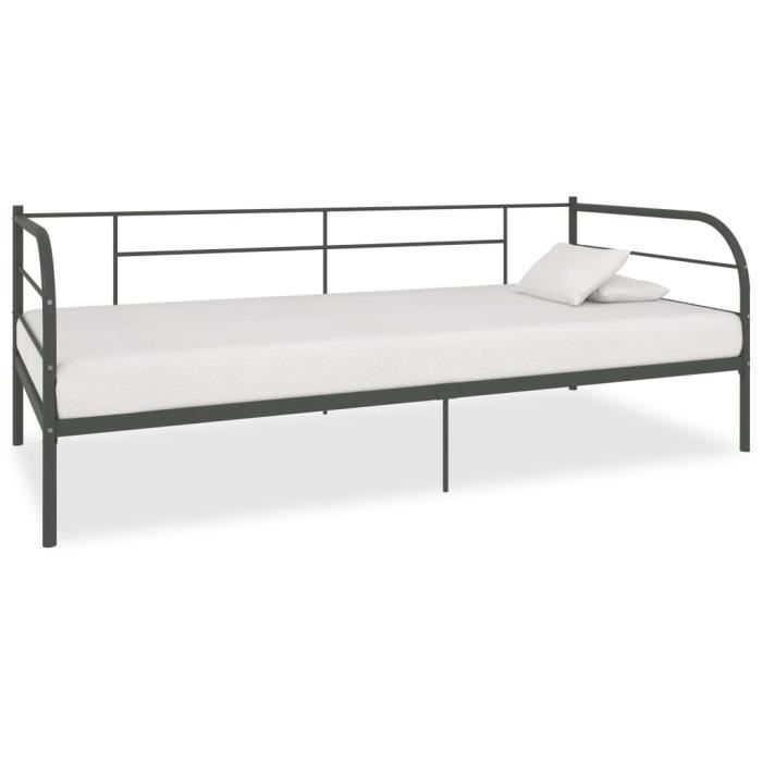 Eulenke Letto pieghevole 90 x 200 cm, per adulti, pieghevole, con materasso spesso 13 cm, pieghevole, in metallo con ruote, portata fino a 150 kg, per camera da letto, soggiorno, ufficio