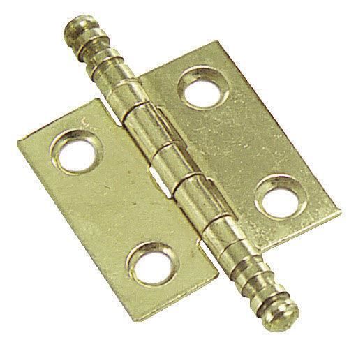 CHARNIERE COFFRET 25X13 ACIER LAITONNE X2 - NORAIL