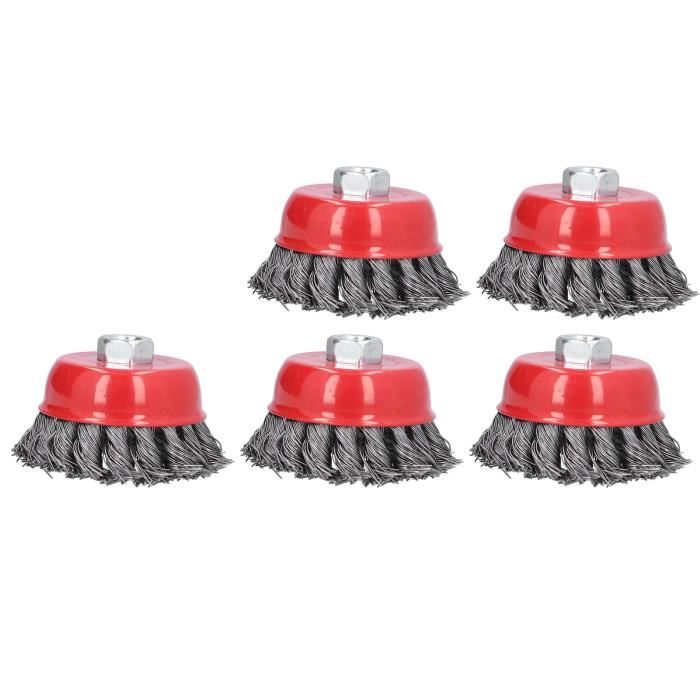 Meule Métallique De 6 Pouces (15cm) Pour Meuleuse D'établi - En Acier - Marque Quick Start - Expédition USA