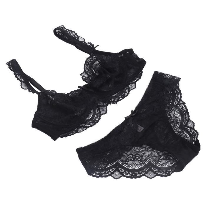 SHO® ensemble de sousvêtements pour femmes Culotte de en dentelle pour femmes