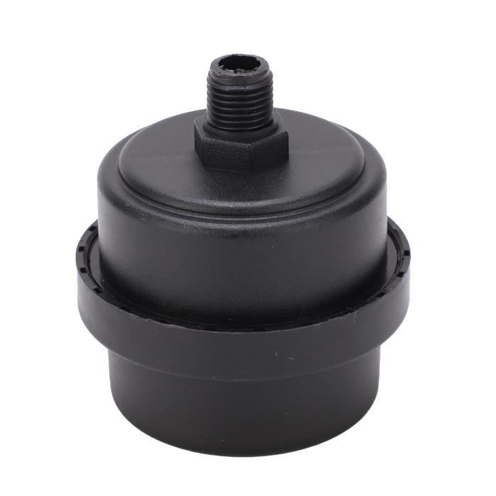 Pack De 2 Silencieux D'admission G1/4 Pour Compresseur D'air - Réduit Le Bruit (noir Et Blanc, Marque Uxcell)