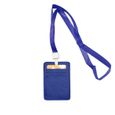 Porte carte NAVIGO badge Bleu-1