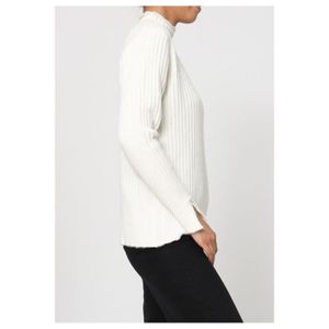 Pull Femme Cachemire Léger Et Chaud - Col Rond Élégant - Manches Longues Avec Ourlet Élastique - Taille S à XXXL