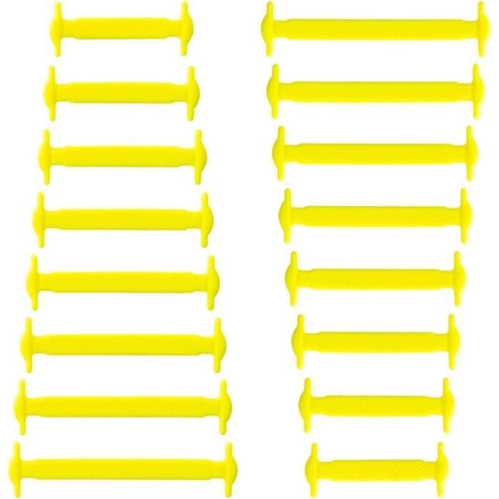 Sneaker Lacets Élastiques Sans Laçage Pour Adultes Sans Nœud Plats En Silicone Lacets Pour