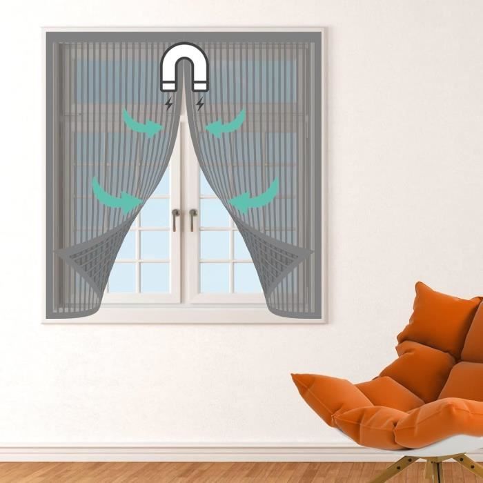 Rideau De Porte Interieur Porte Moustiquaire Magnétique Rideau