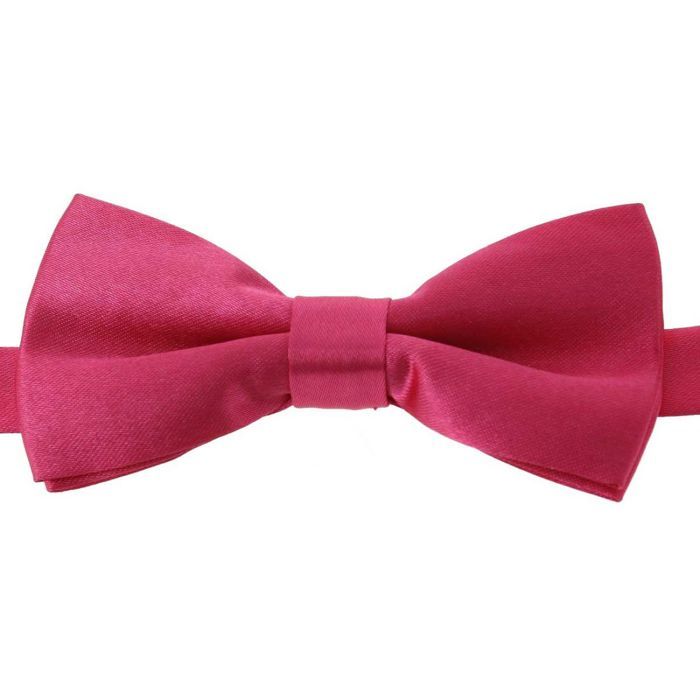 Nœud Papillon Fuchsia En Satin | Shop En Ligne - 8