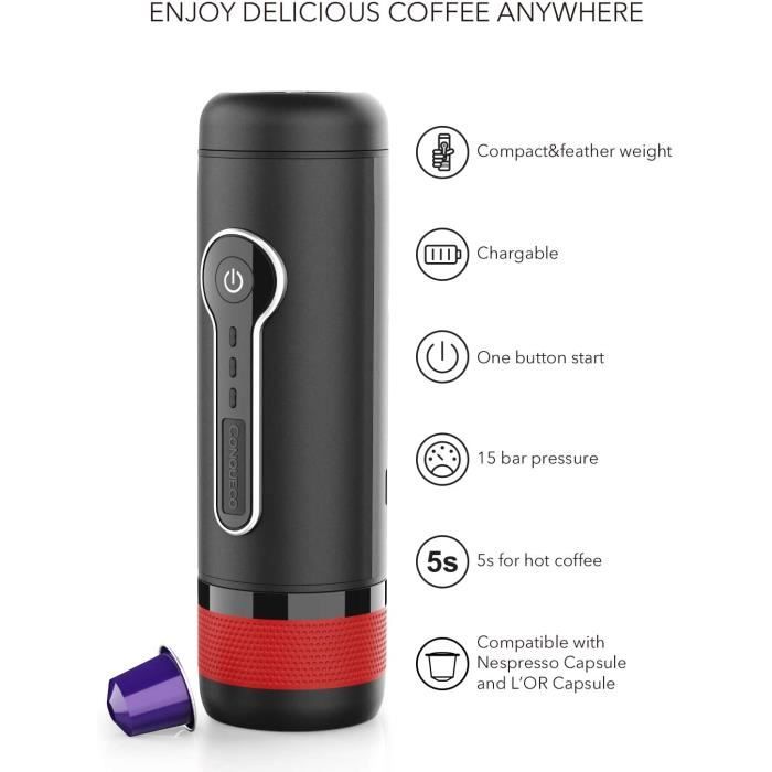 Machine à café portable - Capsules Nespresso
