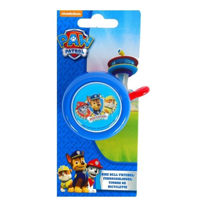 Sonnette pour v lo enfant GUIZMAX Pat Patrouille Ronde