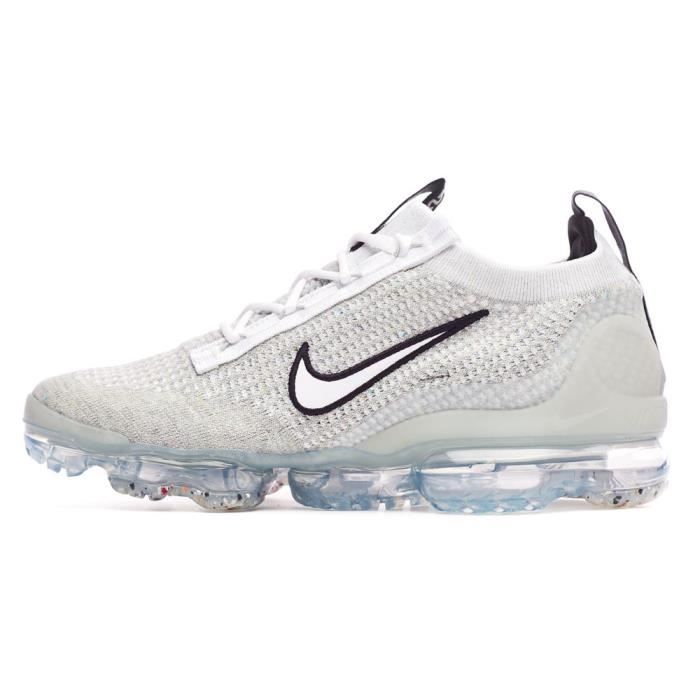 Vapormax blanche semelle bleu on sale