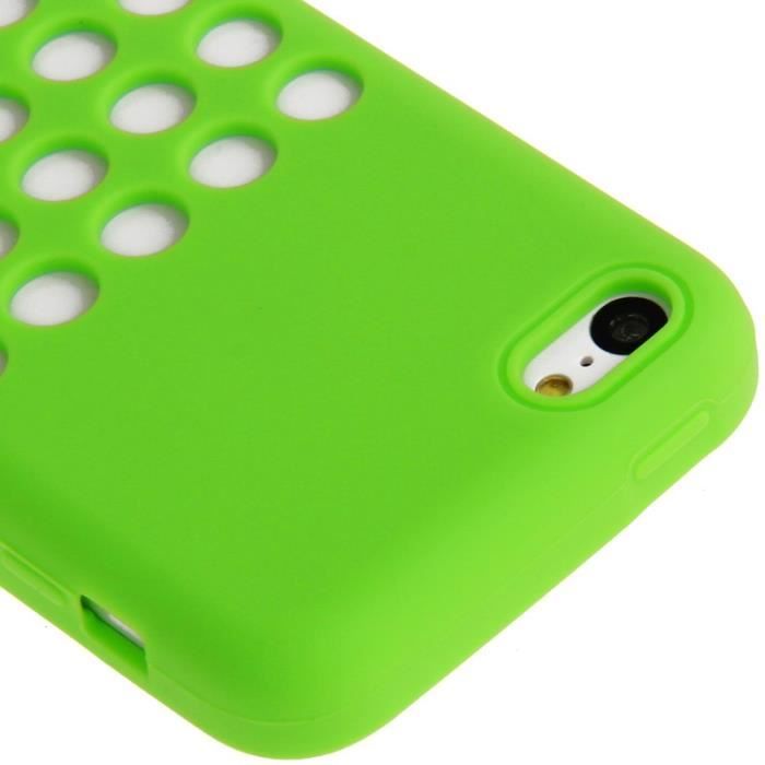 COQUEDISCOUNT Téléphone iPhone 5C vert FACTICE