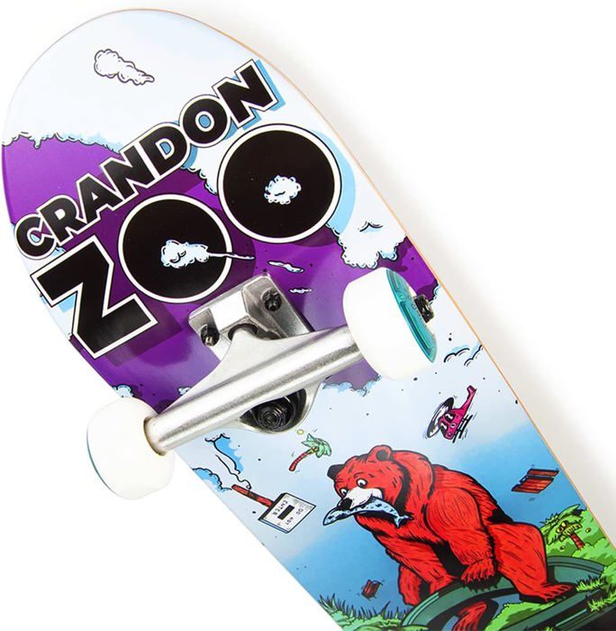 Skateboard Street Pattern MUWO 31x8 - Débutants Bois érable Aluminium Skateboard Complet Skateboard Street Pattern MUWO 31x8 - Débutants Bois érable Aluminium Skateboard Complet