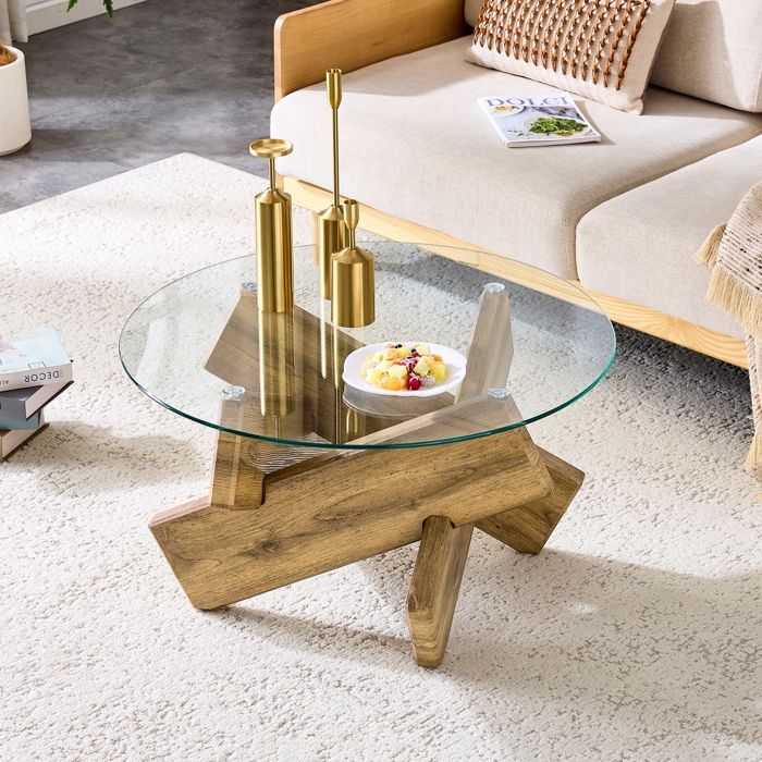 Table Basse Rectangulaire Verre Miroir Palazzo INT - Glamour Pierreries Étamé 100cm