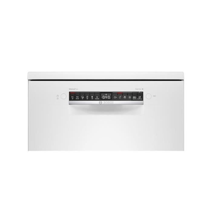 Bosch ActiveWater SMS53M52FF - Lave-vaisselle - pose libre - largeur : 60  cm - profondeur : 60 cm - hauteur : 84.5 cm - blanc