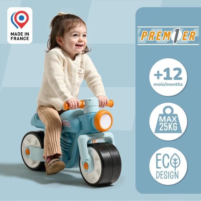 Falk - Draisienne Moto Street Champion - Gris - Roues silencieuses Falk - Draisienne Moto Street Champion - Gris - Roues silencieuses