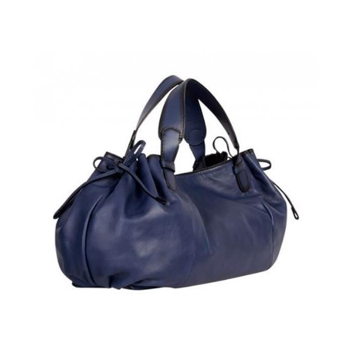 Sac G rard Darel 24 GD Bleu Achat Vente Sac G rard Darel 24 GD