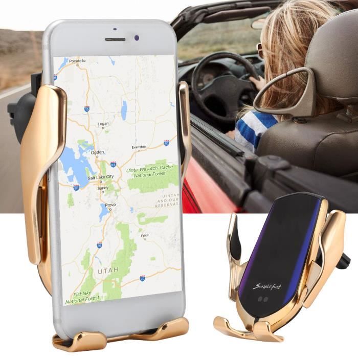 Support voiture pince universel iPhone, Huawei, Galaxy, Note, Xiaomi