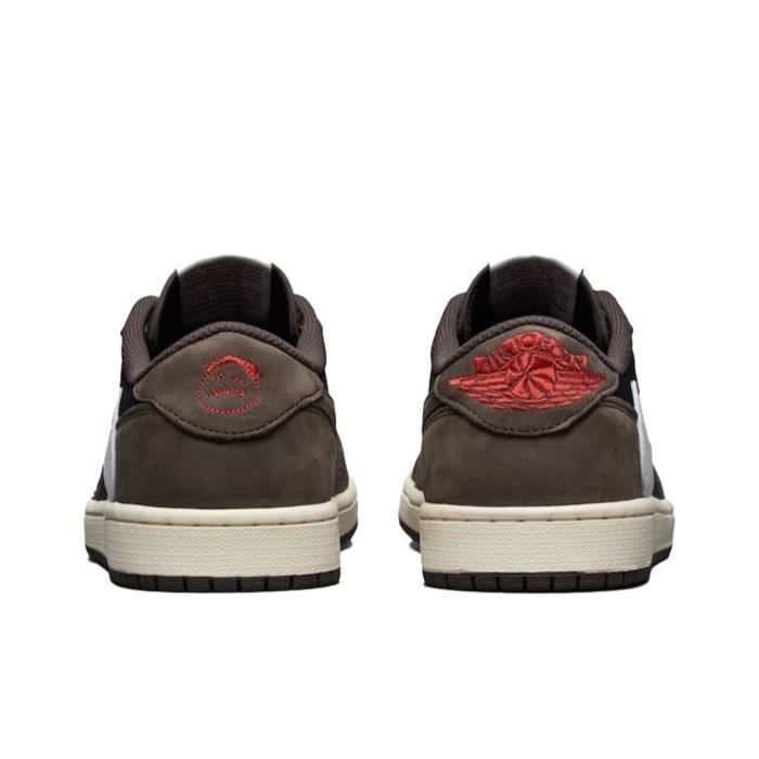 Basket Air Jordan 1 Low Marron Femme et Homme Marron Cdiscount