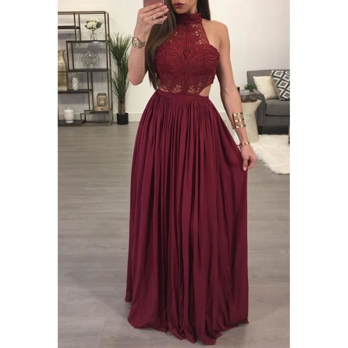Cdiscount robe hotsell longue de soirée