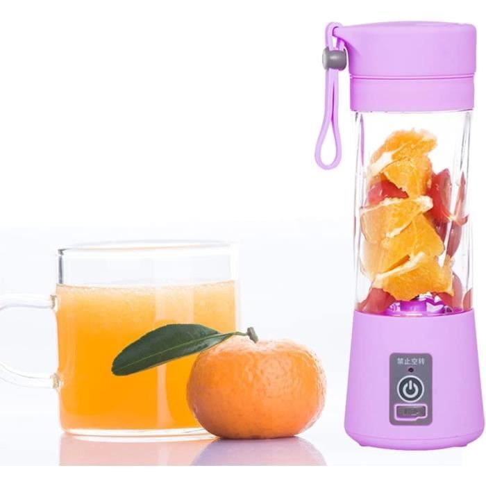 Mini Mélangeur De Fruits électrique Portable Sans Fil Chargement Magnetique Usb Presse Agrumes Blanc 91652975