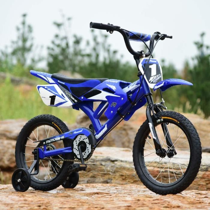 Velo Ans Fille Vu00e9lo Pour Enfants De 16 Pouces -avec Garde