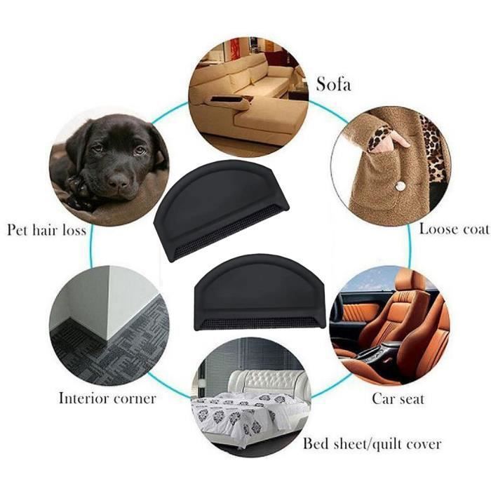 Lot De 2 Brosses à Récurer Pour Vêtements Et Chaussures - Poignée Ergonomique, Multi-usages