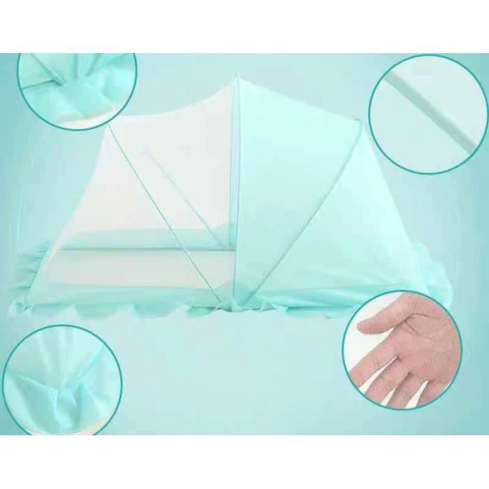 LEMESO Moustiquaire Universelle Taille L - Protection Anti-Insectes Pour Poussette, Landau, Auto-Siège Et Lit Parapluie Bébé