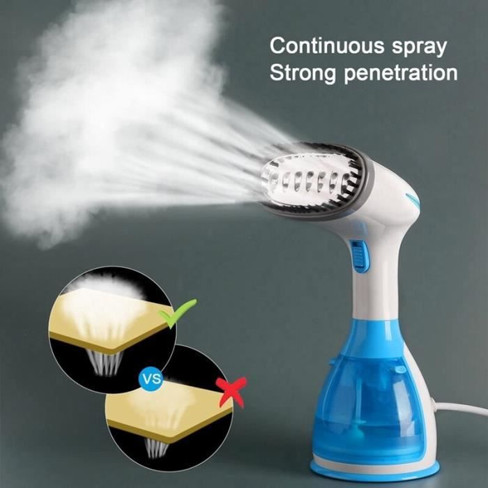Défroisseur vapeur électrique portable pour vêtements, fer à repasser à la  vapeur, brosse propre, machine à