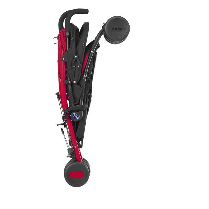 CHICCO Poussette Canne Echo avec arceau Garnet Cdiscount