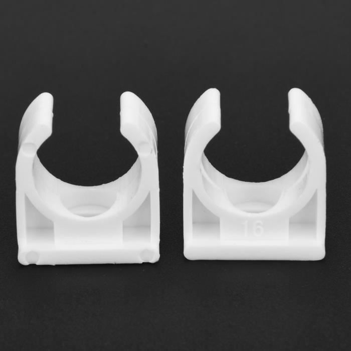 HURRISE Collier de serrage en PVC 20pcs 16/20/25/32mm Collier de ...