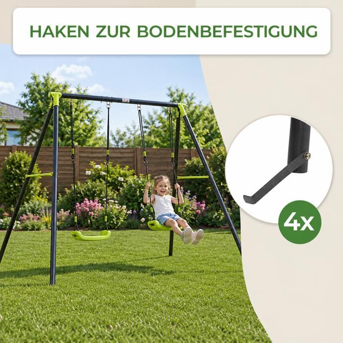 Balançoire U Sécurité Baby Vivo Balançoire Pour Les Enfants Balançoire U Sécurité Baby Vivo Balançoire Pour Les Enfants