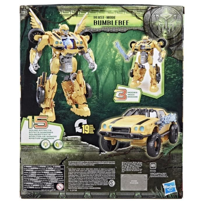 Transformers: Rise of the Beasts, figurine Beast-Mode Bumblebee de