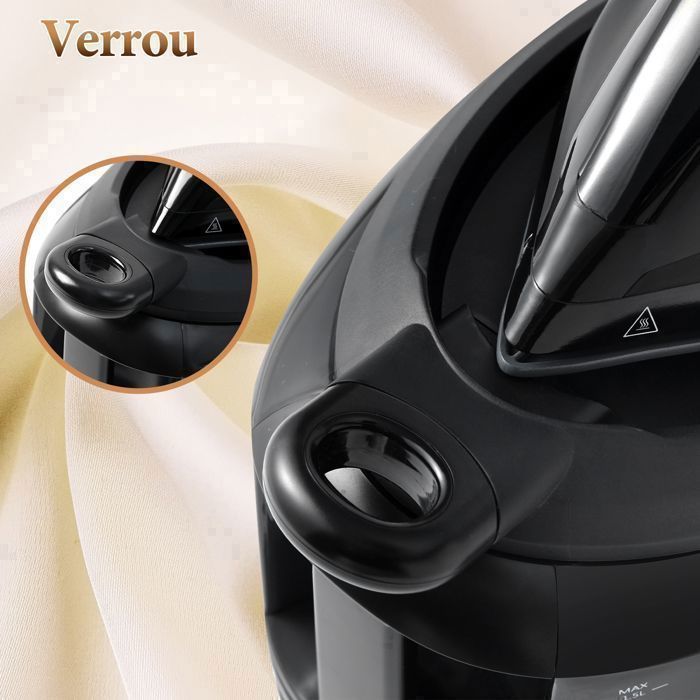 Centrale Vapeur Debit Vapeur 130 g min 5 Bar Reservoir Amovible 1 5 L Temperature Reglable 2600W Noir Cdiscount Electromenager