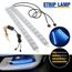 Bande LED Activ/ée par Le Son De La Voiture Lampe Datmosph/ère Multicolore Mod/èle 3, 16 Millions De Couleurs avec Contr/ôle des Couleurs RVB Lumi/ère De Latmosph/ère De La Voiture