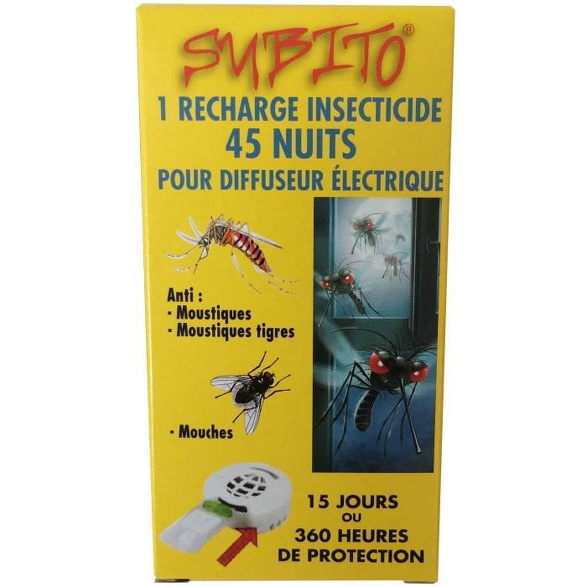 recharge insecticide anti moustiques pour diffuseur cdiscount au quotidien