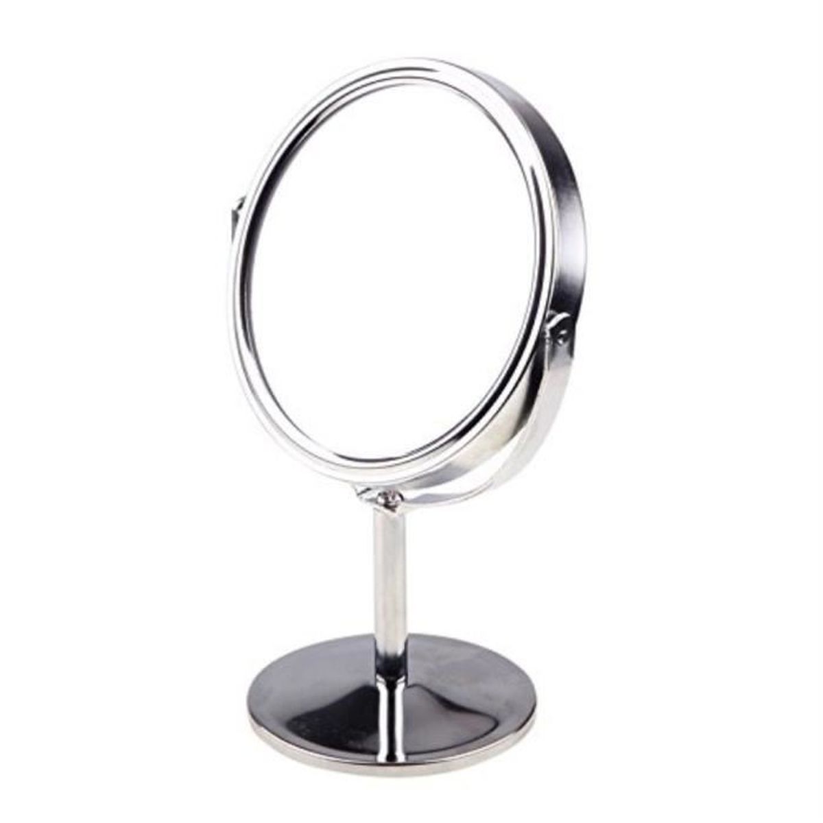 Miroir de Table Bambou pour Le Maquillage pivotant à 360 ° NoBrand Miroir de Maquillage Nature HBT 27x26,5x7 cm carré Debout