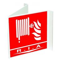 Panneau panoramique pour R.I.A. 200mm X 200mm - Materiel Incendie