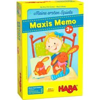 Jeu de réflexion Haba - Mes premiers jeux - Mémo de Maxi - Animaux câlins - 24 mois et plus - Enfant