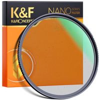 K&F Concept Filtre Black Diffusion 1-4 52mm Haute-définition Résistant à l'eau Anti-Rayures pour Objectif Appareil Photo Numérique