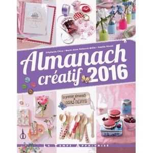 LIVRE LOISIRS CRÉATIFS Almanach créatif 2016